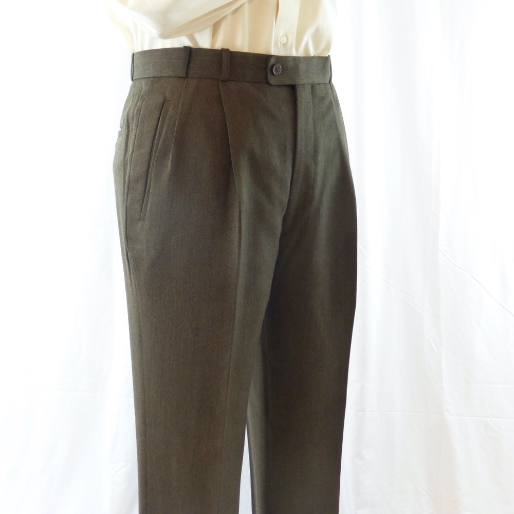 Olive Brown von Furstenberg Dress Pants 34x31
